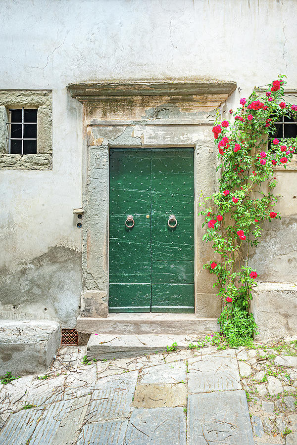 Italian Door Photograph - Porta #1 by Marla Brown