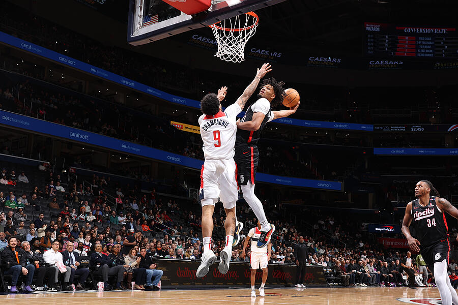 Portland Trail Blazers vs Washington Wizards #1 Photograph by Stephen Gosling Portland Trail Blazers vs Washington Wizards #1 Photograph by Stephen Gosling