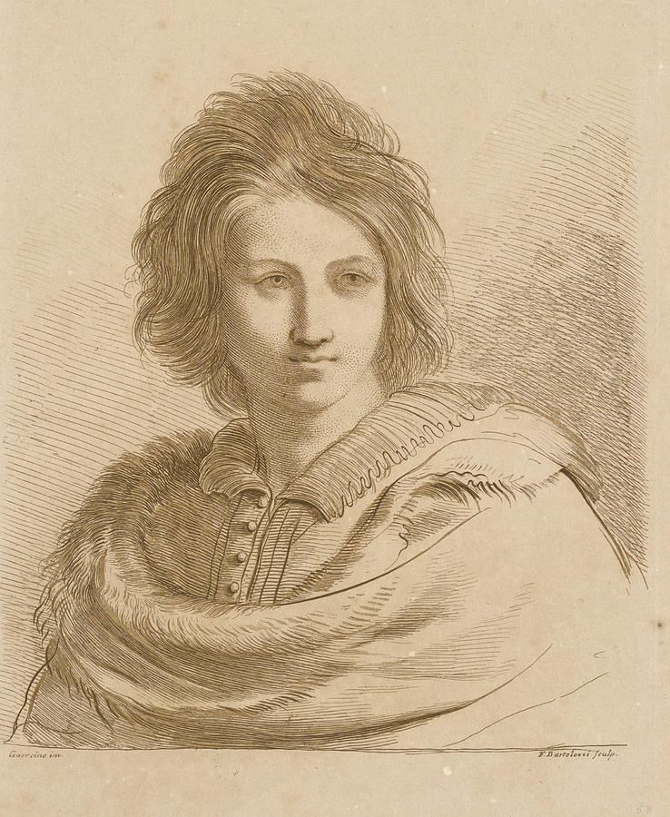 Portrait of a Young Man Drawing by Francesco Bartolozzi - Fine Art America