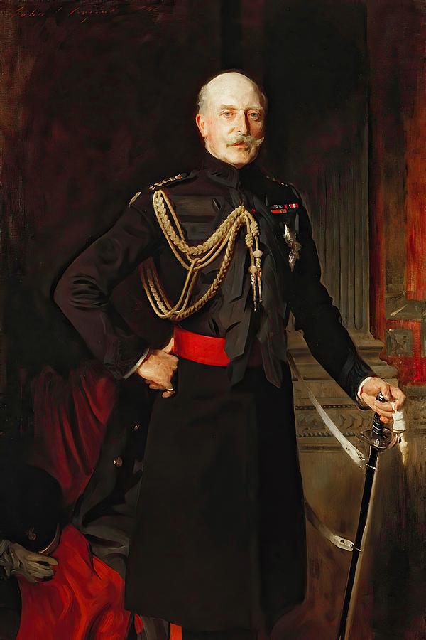 Historical Figures Painting - Portrait of Arthur, Duke of Connaught #1 by John Singer Sargent
