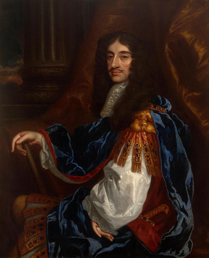 Portrait of Charles II King of Great Britain and Ireland Painting by ...