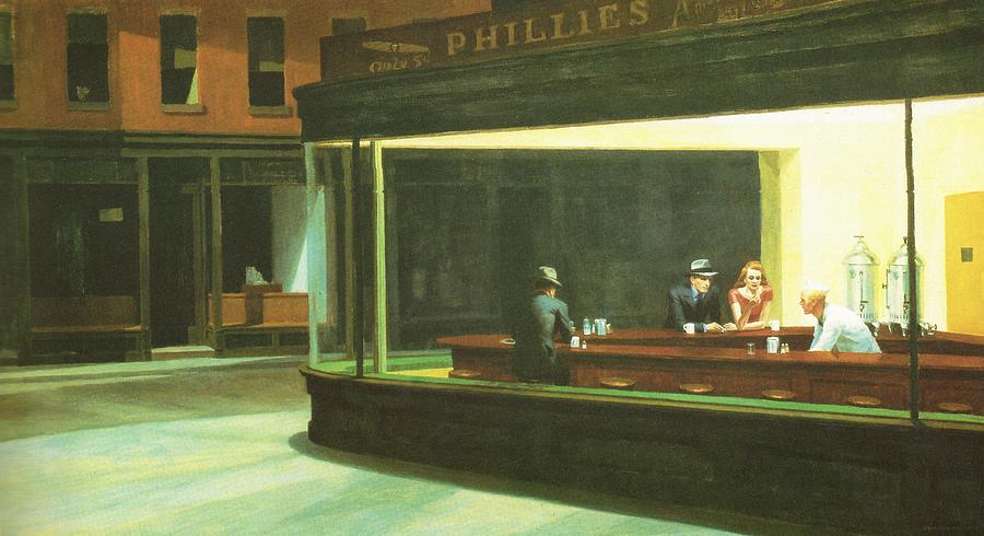 Nighthawks by Edward Hopper