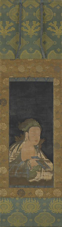 Portrait of Manjushri Painting by Unknown - Fine Art America