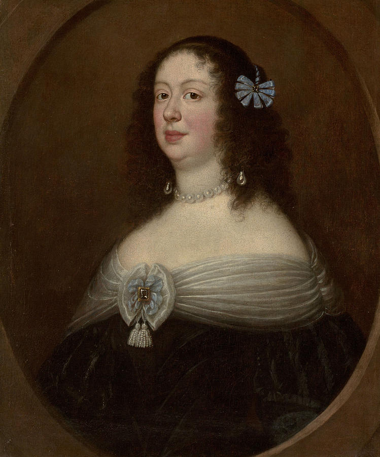 P Painting - Portrait of princess Anna de Medici #1 by Justus Sustermans