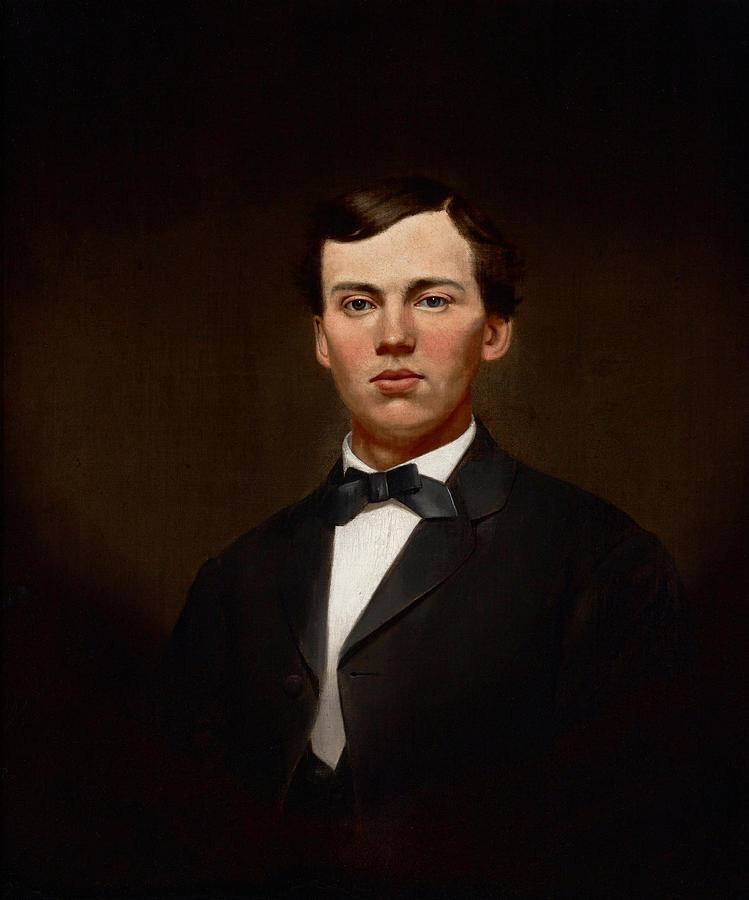 William Merritt Chase Painting - Portrait of William Gurley Munson  #1 by William Merritt Chase