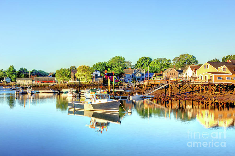 Portsmouth, New Hampshire Waterfront Photograph by Denis Tangney Jr ...