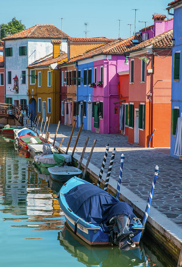 Architecture Photograph - Postcards from Burano #1 by Jaroslaw Blaminsky