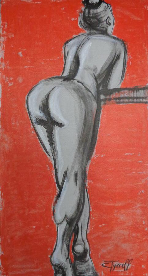 Posture 5 - Female Nude #2 Painting by Carmen Tyrrell