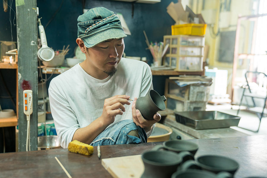 Pottery at Okinawa #1 Photograph by Tdub_video