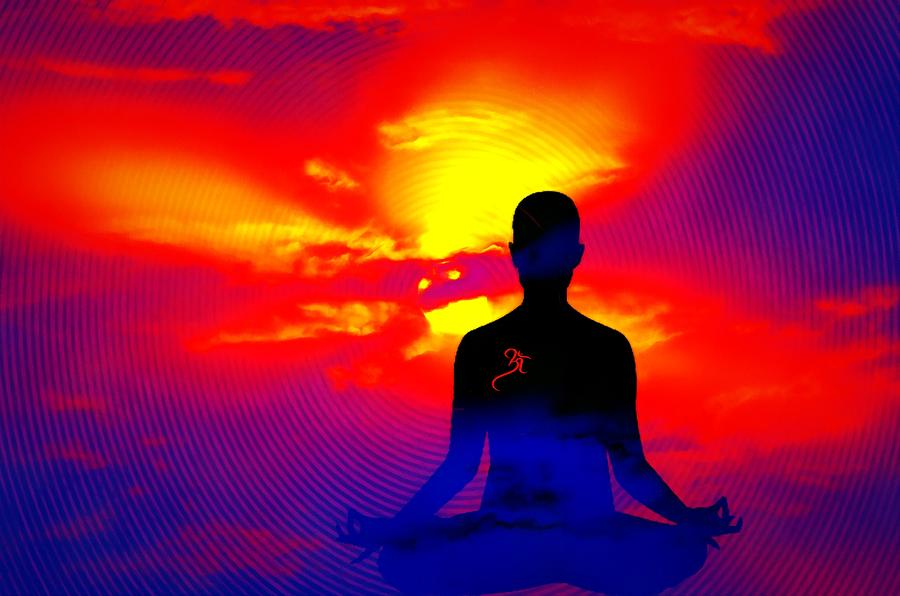 Power Of Meditation Digital Art
