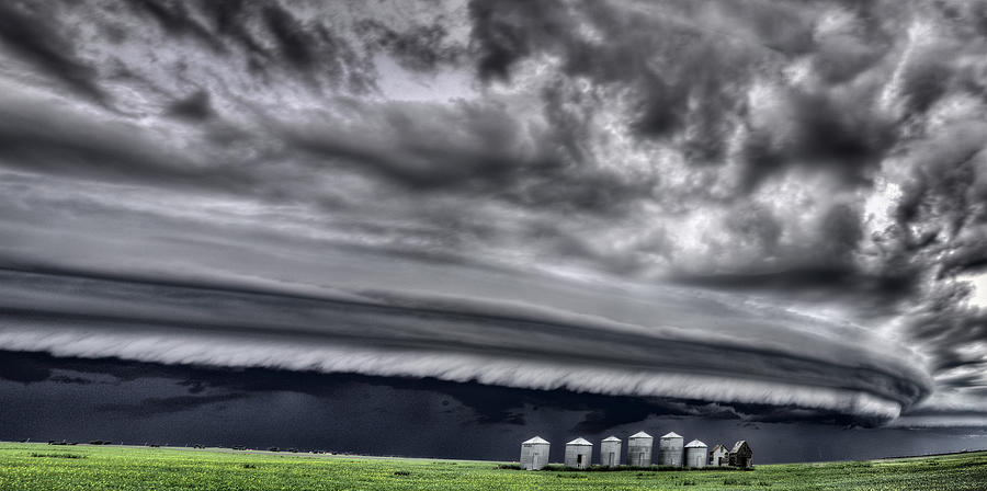Prairie Storm Canada #1 Photograph by Mark Duffy