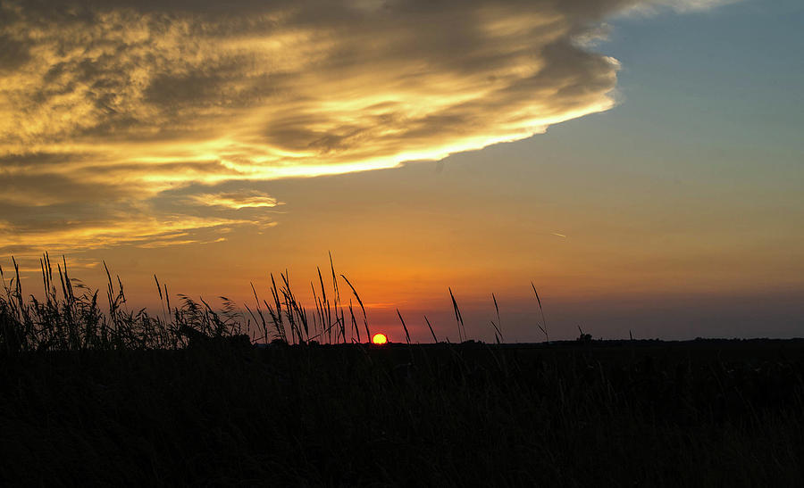 Prairie Sunset  Photograph by Mark W Johnson