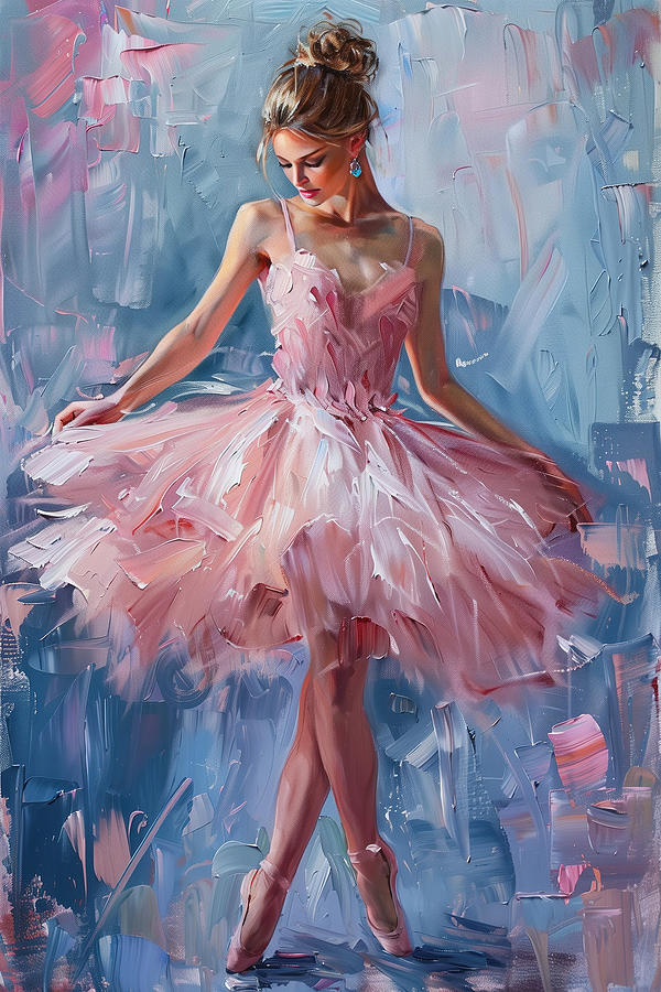 Teal Digital Art - Pretty In Pink #1 by Athena Mckinzie