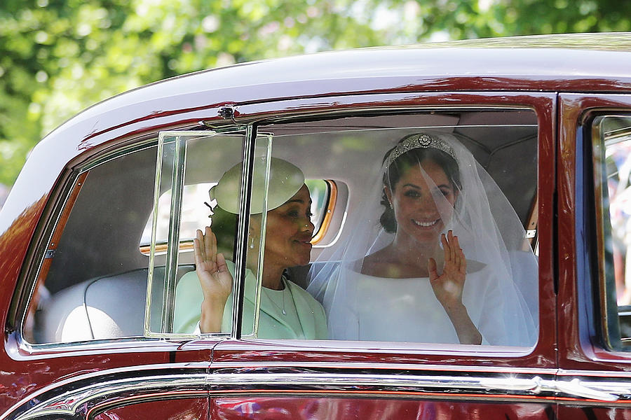 Prince Harry Marries Ms. Meghan Markle - Atmosphere #1 Photograph by Richard Heathcote