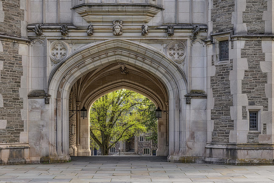 Princeton Blair Hall Arch #1 Photograph by Susan Candelario