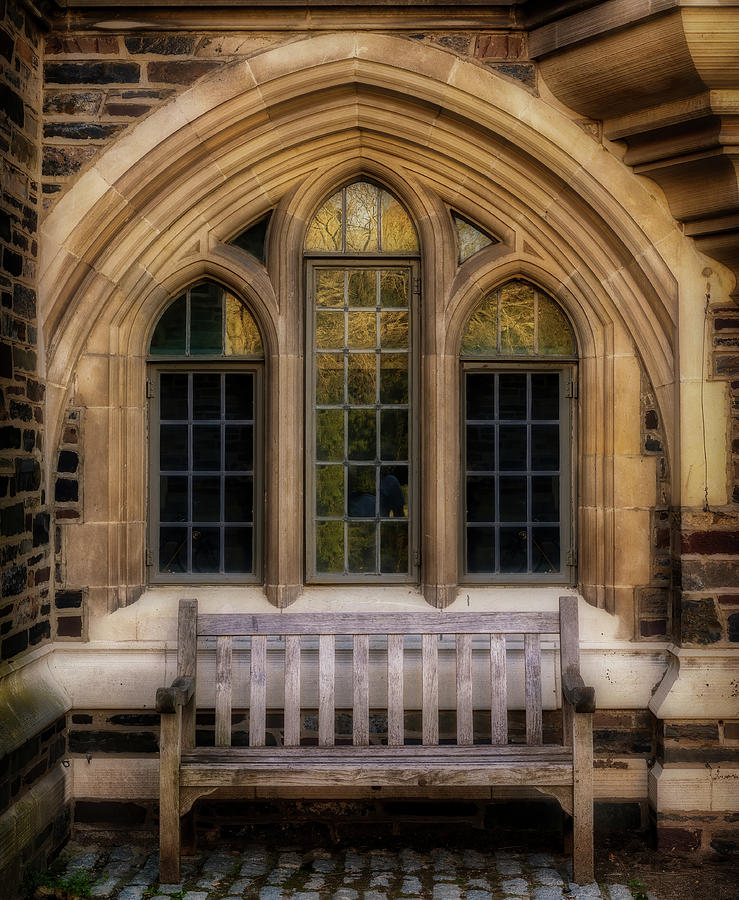 Princeton University Bench #3 Photograph by Jerry Fornarotto