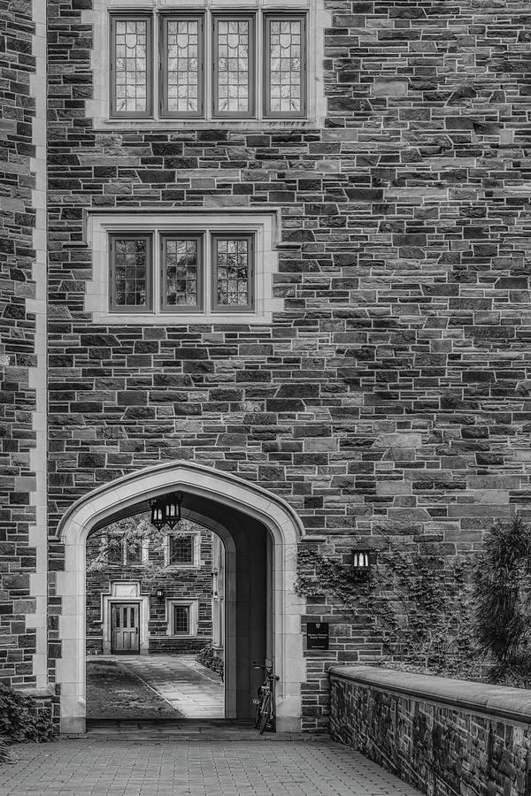 Princeton University Dorm BW #1 Photograph by Susan Candelario