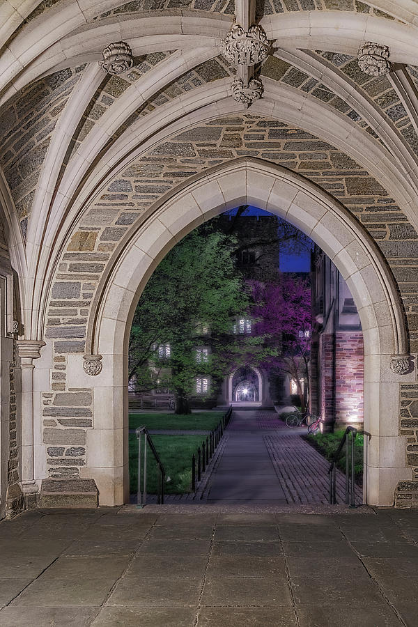 Princeton University Hallway  #1 Photograph by Susan Candelario