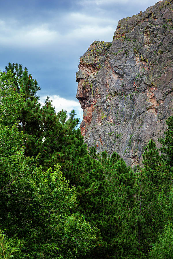 Profile Rock, Poudre Canyon, Colorado #1 Photograph by Jeanette Fellows