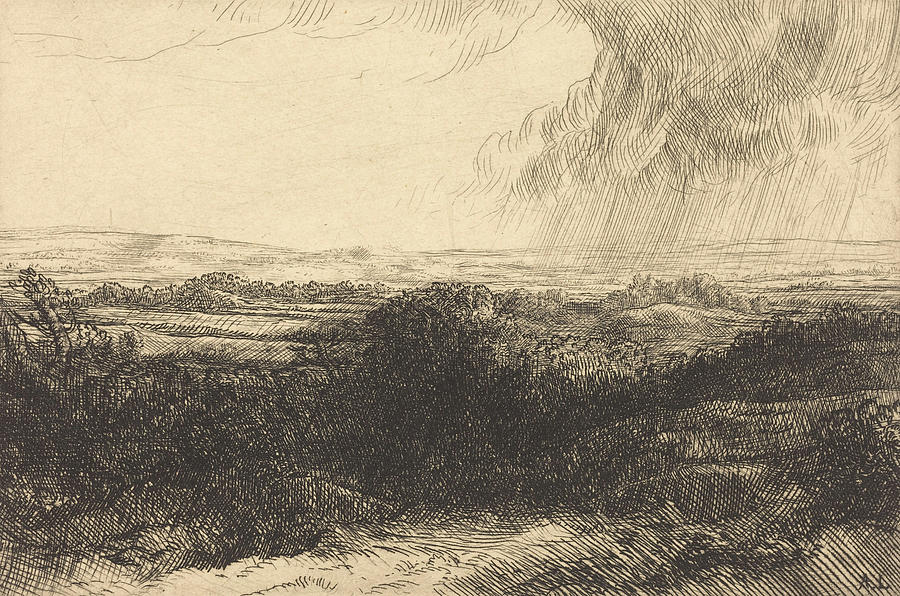 Prospect Drawing by Alphonse Legros - Fine Art America