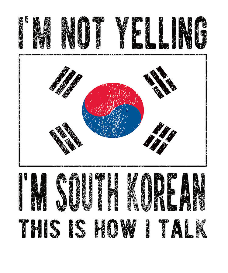 Proud South Korean Roots South Korea Flag Heritage Digital Art by ...