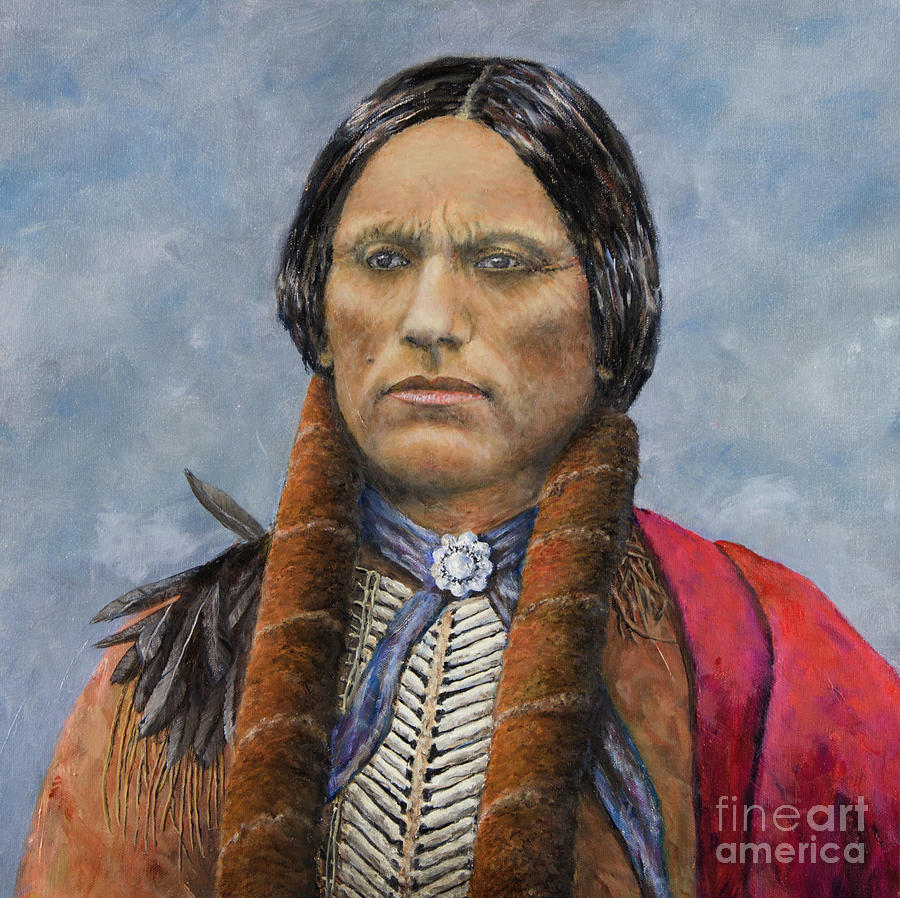 Quanah Parker 1 Painting by Bob Parks Pixels