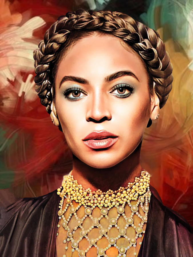 Queen Beyonce Digital Art by Karen Showell