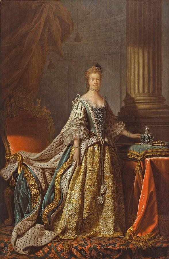 Queen Charlotte Painting By Allan Ramsay - Fine Art America