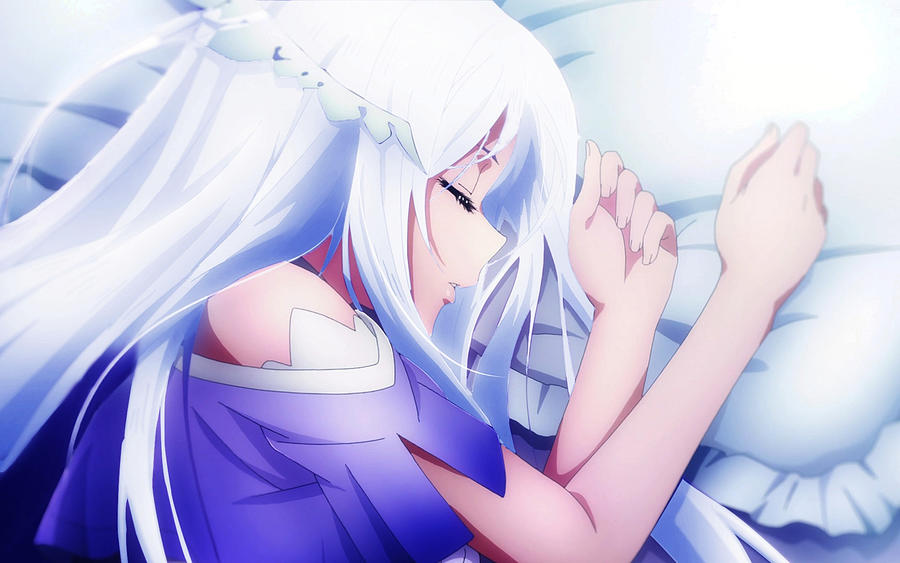 Quinella Sleeping Girl Artwork Sword Art Online Manga Kwinera 8206