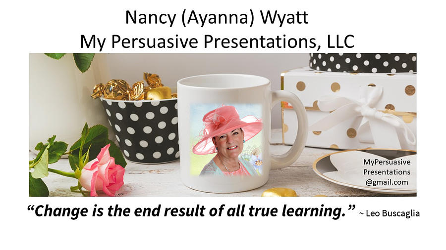 Quote 4 the Day with Nancy  Wyatt Mixed Media by Nancy Ayanna Wyatt