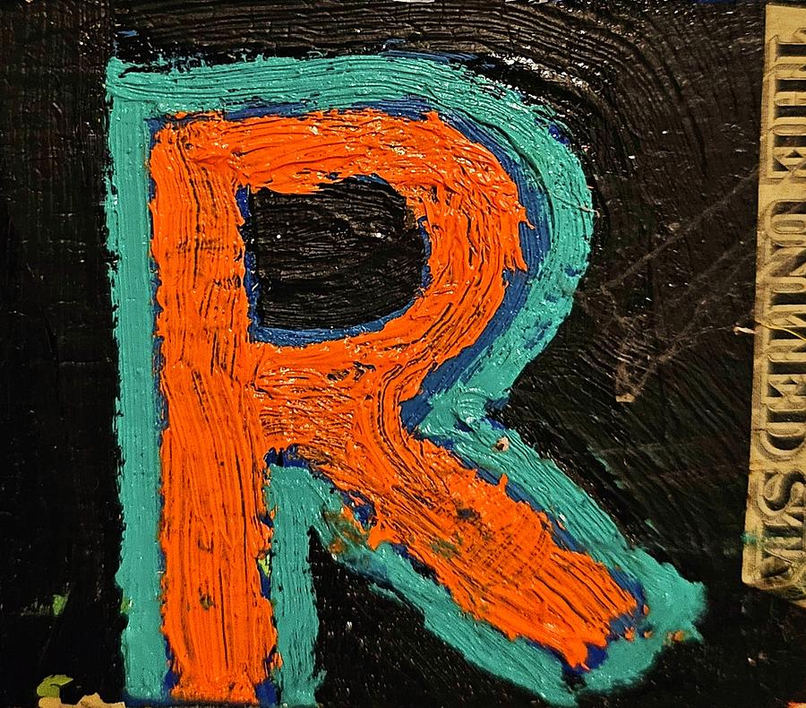 R #1 Painting by Randy Zipper