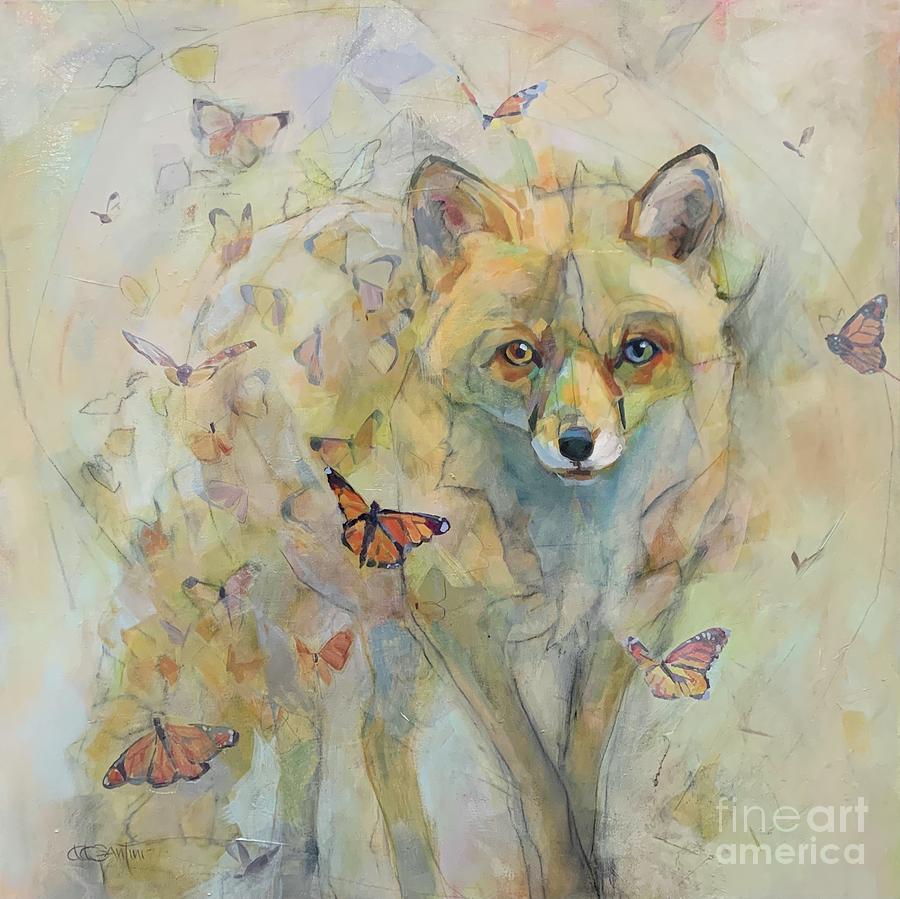 Butterfly Painting - Rachel #1 by Kimberly Santini