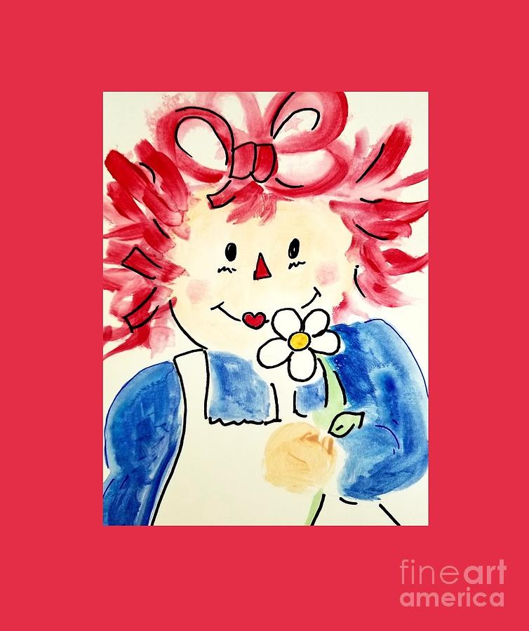 Ann Shares A Flower Painting