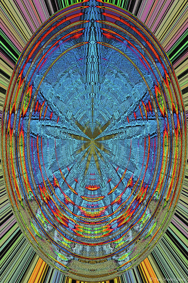Rainbow Abstract #1 Digital Art by Tom Janca
