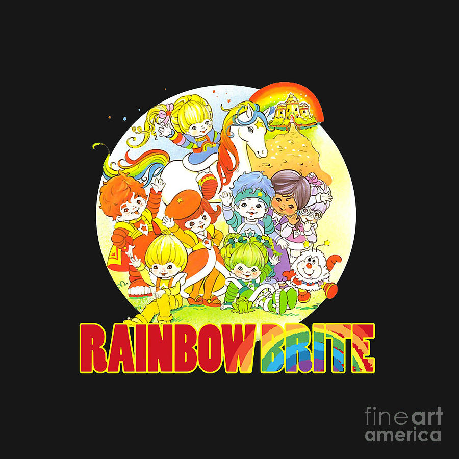 Rainbow brite Drawing by Ihsan Saadat - Fine Art America