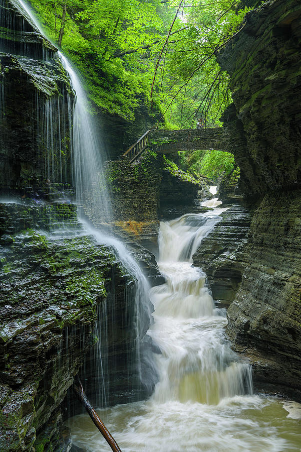 Rainbow Falls Photograph by Clare Kaczmarek - Fine Art America