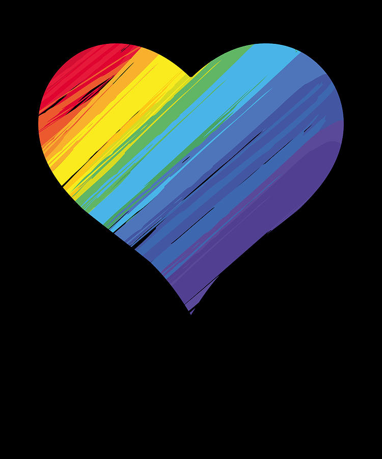 Rainbow Heart Digital Art By Manuel Schmucker Fine Art America 0297