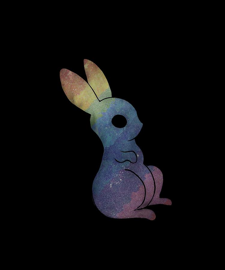 Rainbow magic bunny of the galaxy black by Andrea Rainbow magic bunny of the galaxy black by Andrea