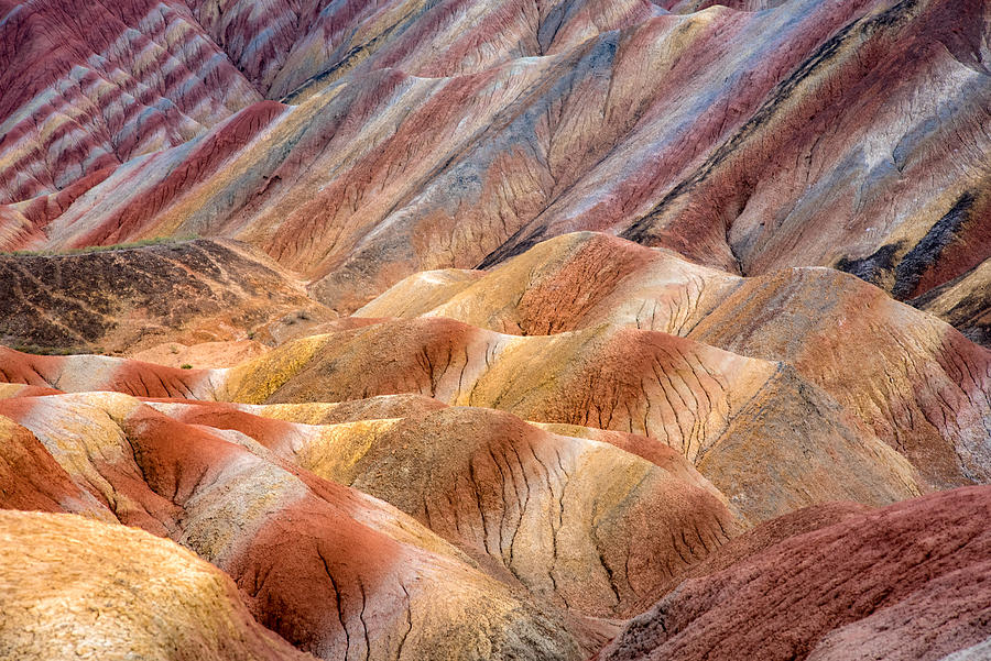 Rainbow mountains Photograph by © Razvan Ciuca