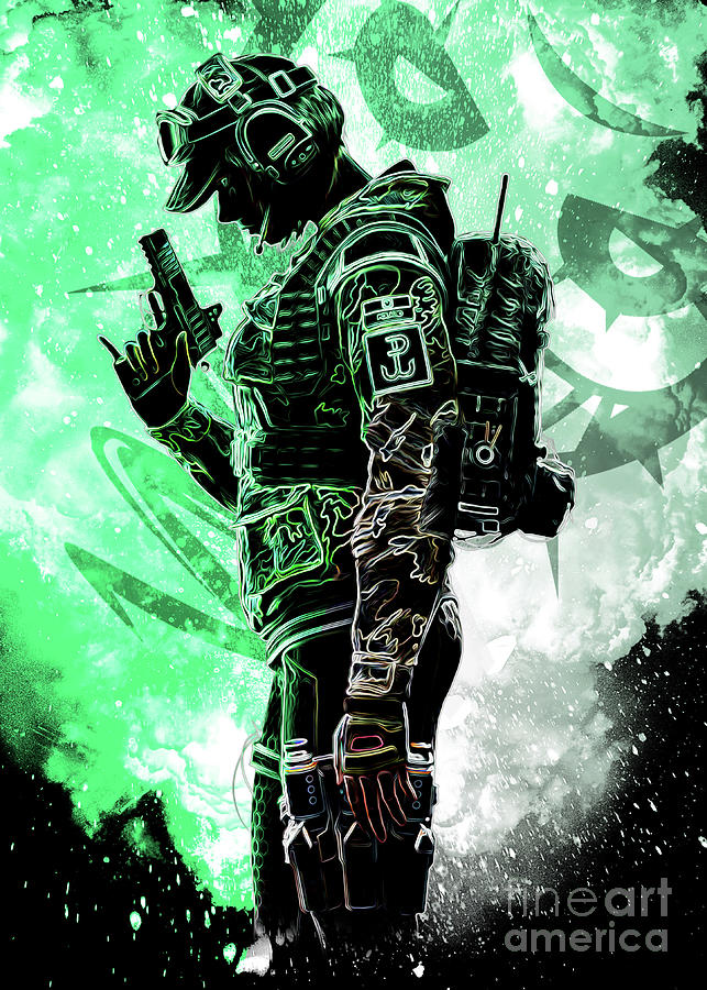 Rainbow Six Siege Ela Digital Art By Long Jun 7137