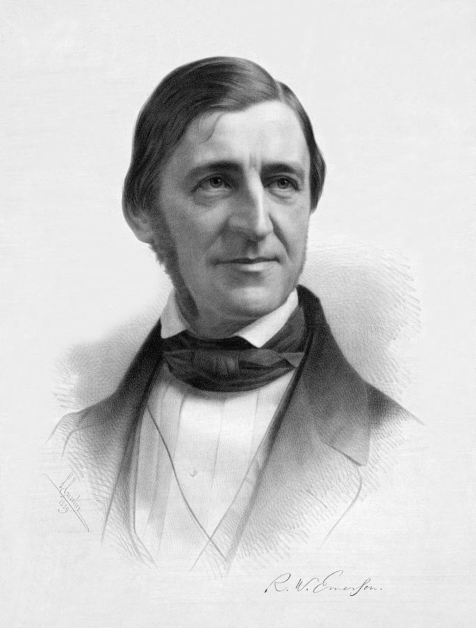Ralph Waldo Emerson #1 Photograph by Underwood Archives