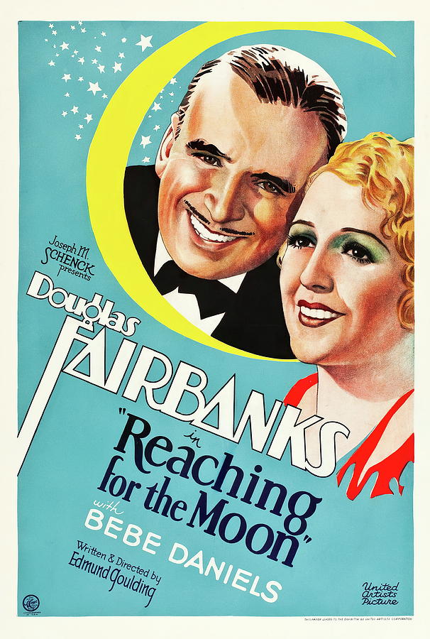 Vintage Mixed Media - Reaching for the Moon, 1930 by Movie World Posters