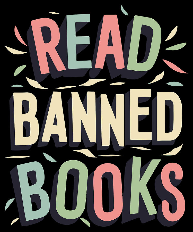 Read Banned Books #1 Digital Art by Flippin Sweet Gear