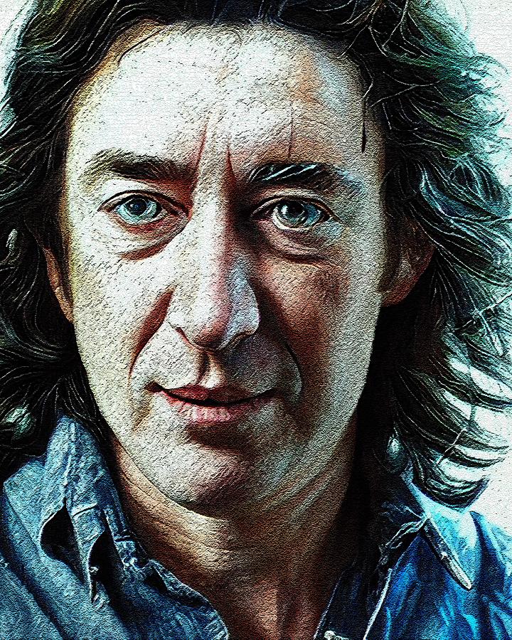 Realistic Portrait Of Rory Gallagher Digital Art by Edgar Dorice - Fine ...