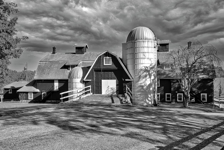 Red Barn and Silo NJ #2 Photograph by Susan Candelario