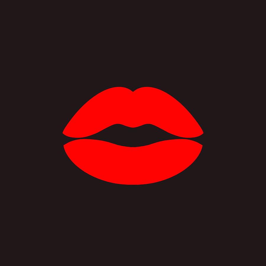 Red Lips Digital Art by Nicole Wilson | Fine Art America