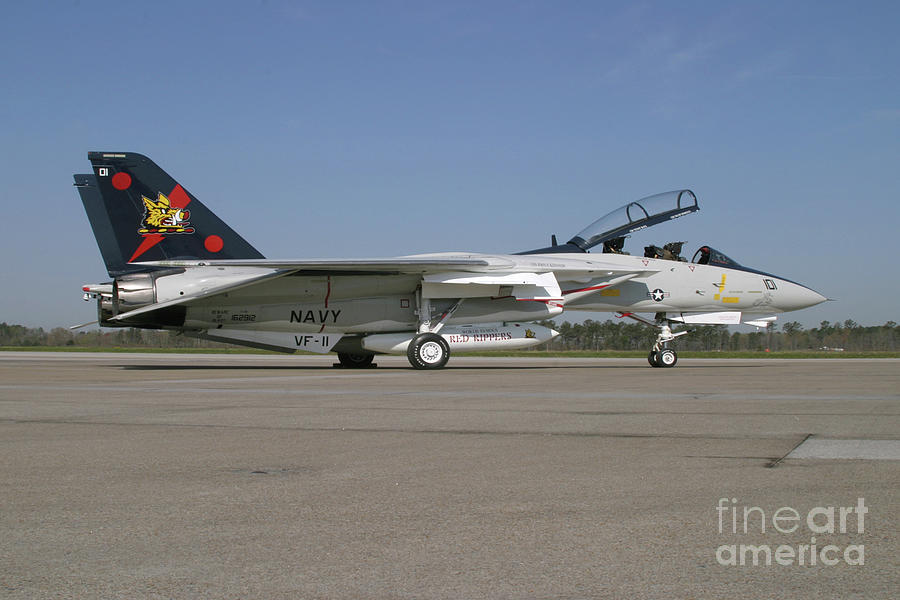 Red Ripper F-14B Photograph by David Brown - Fine Art America