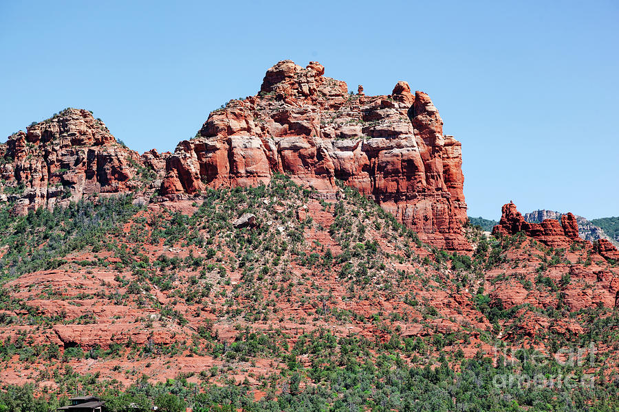 Red rock formations in Sedona, Arizona, USA. #1 Photograph by Michal Bednarek