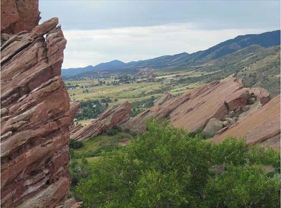 Red Rocks Colorado #1 Digital Art by Steven Pipella