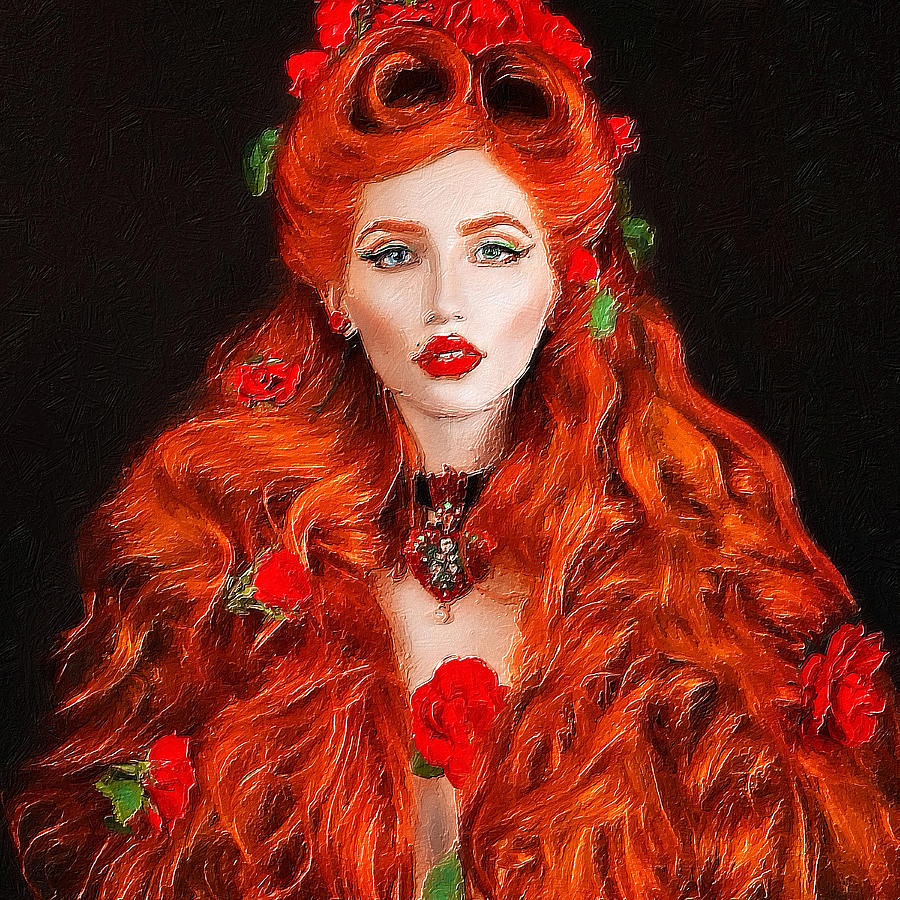 Red #2 Painting by Tony Rubino